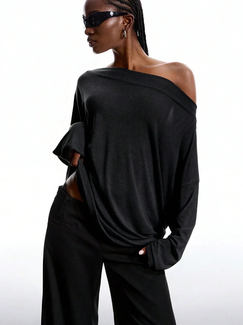 Noiré Lace Back Top