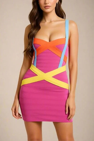 Heidi Bandage Mini Dress