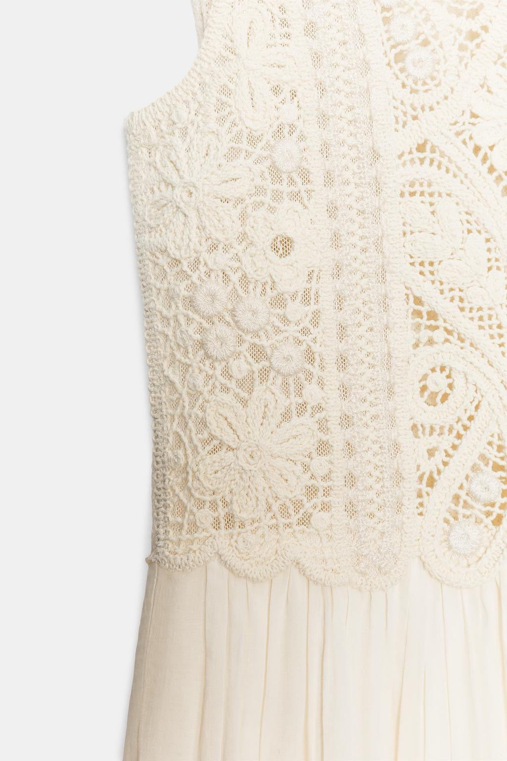 Embroidered Midi Dress
