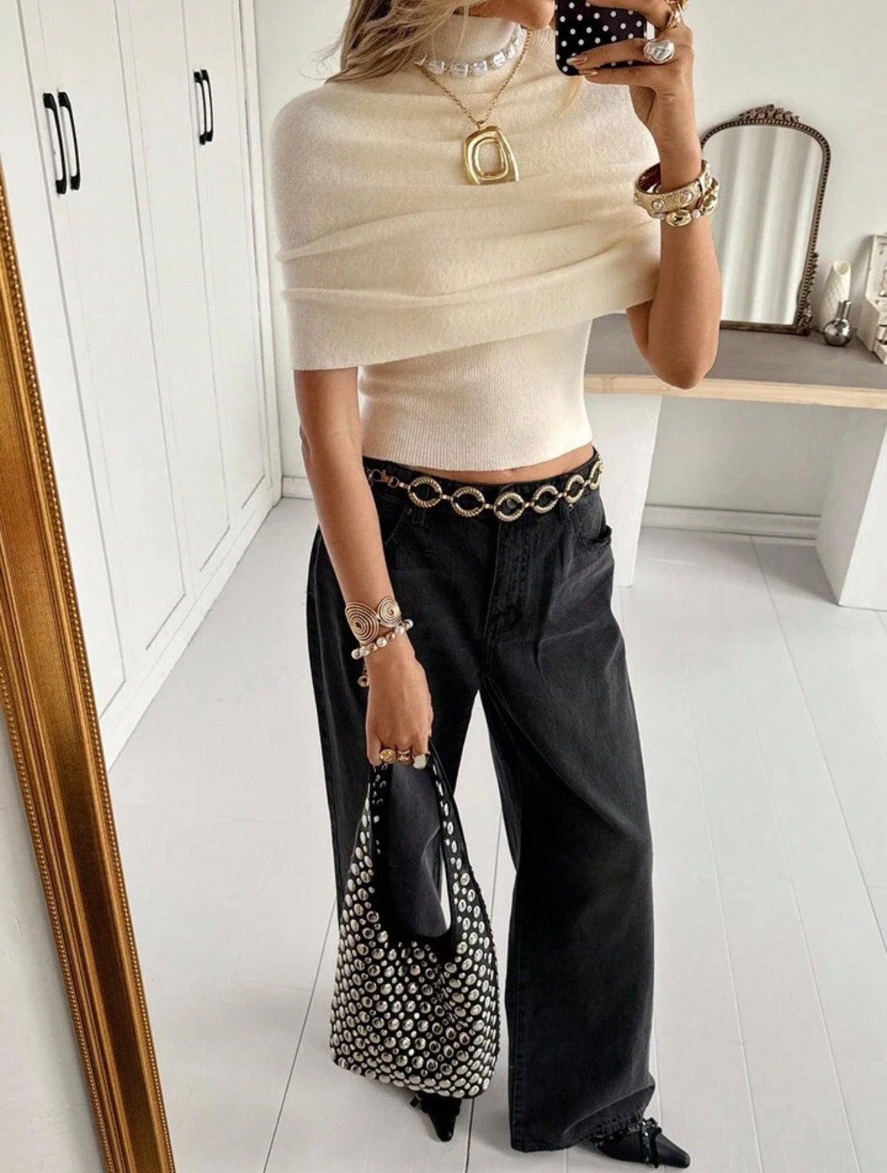 Elegant Solid Turtleneck