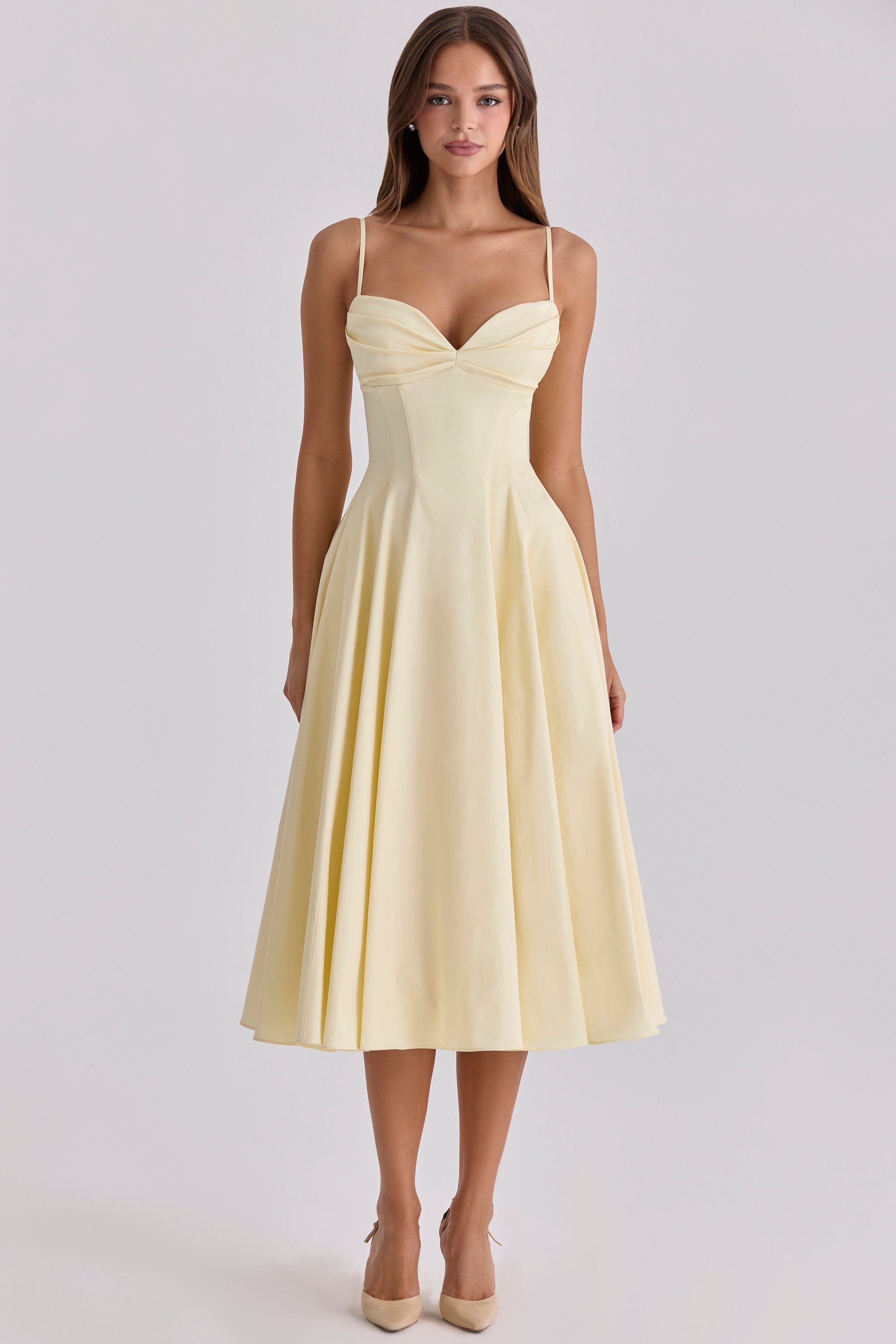 Dahlia Lemon Dress