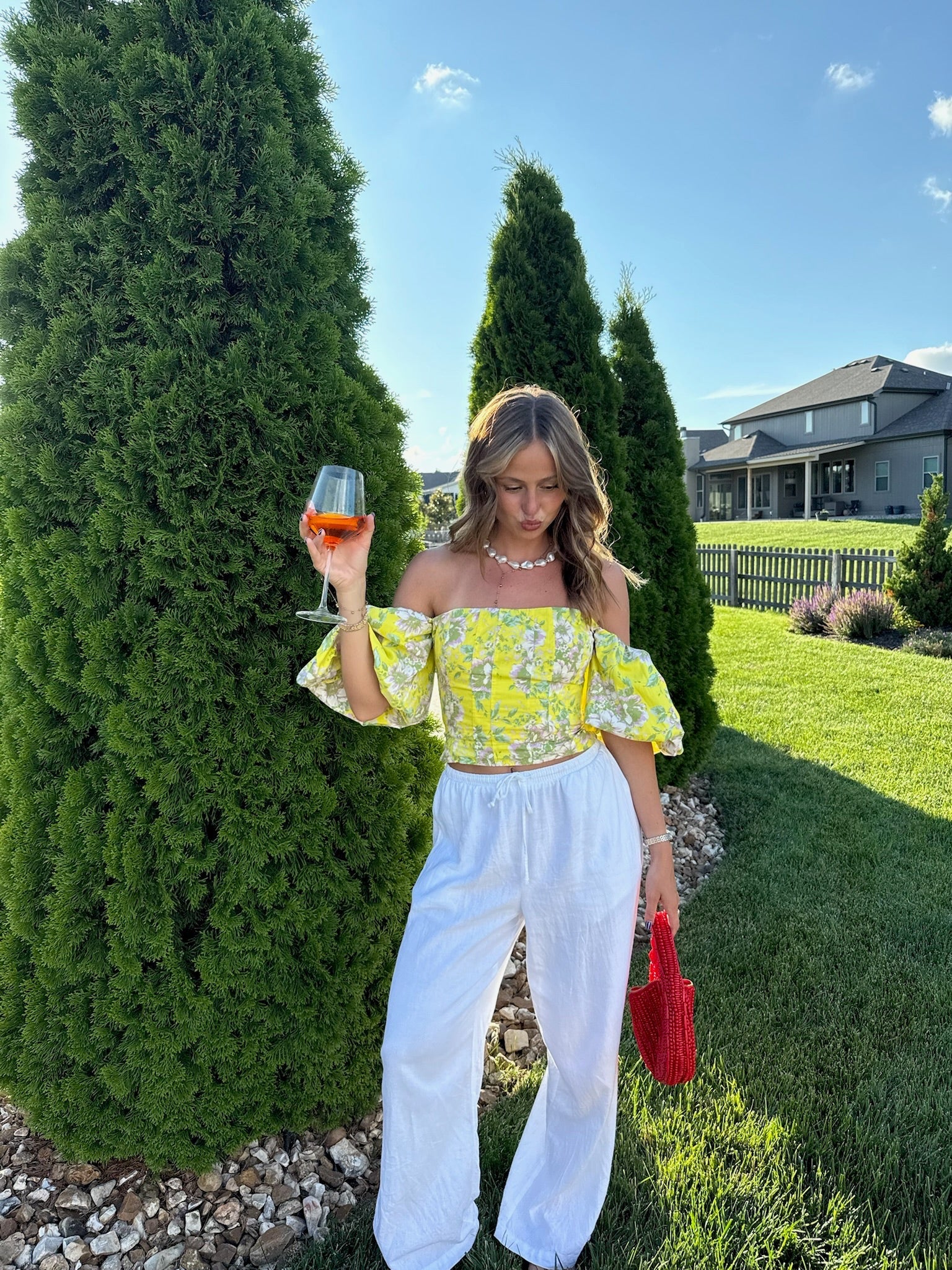 Taya Floral Bubble Top