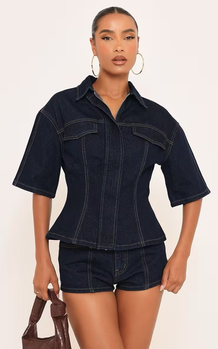 Indigo Denim Set