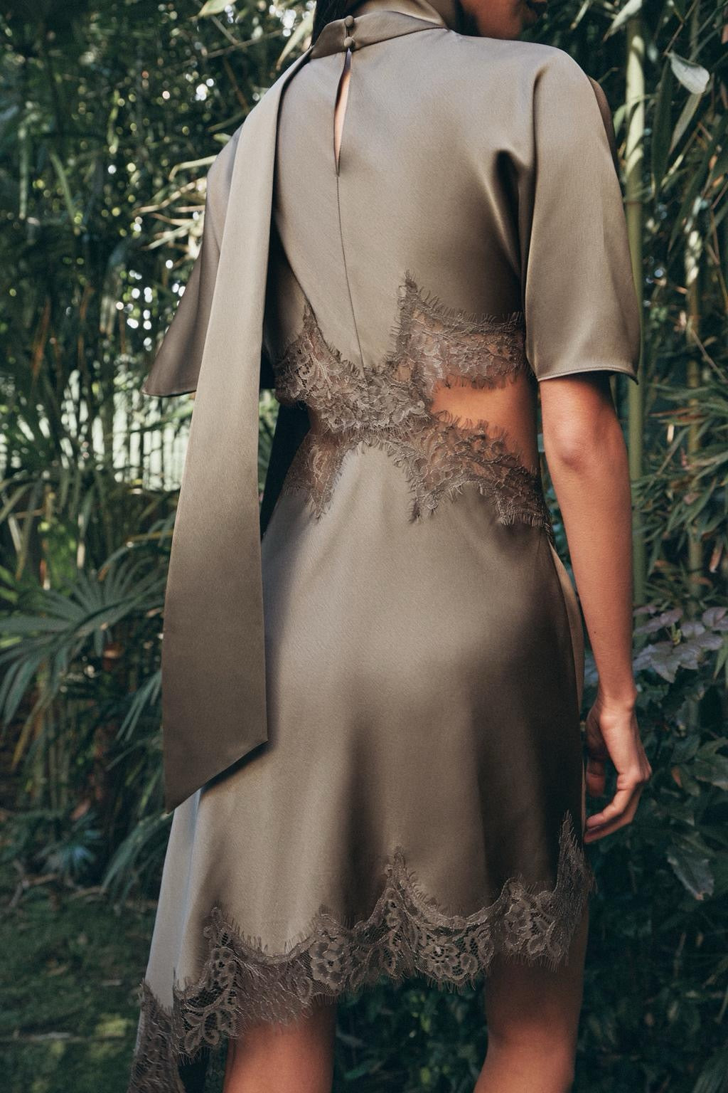 Satin Dress