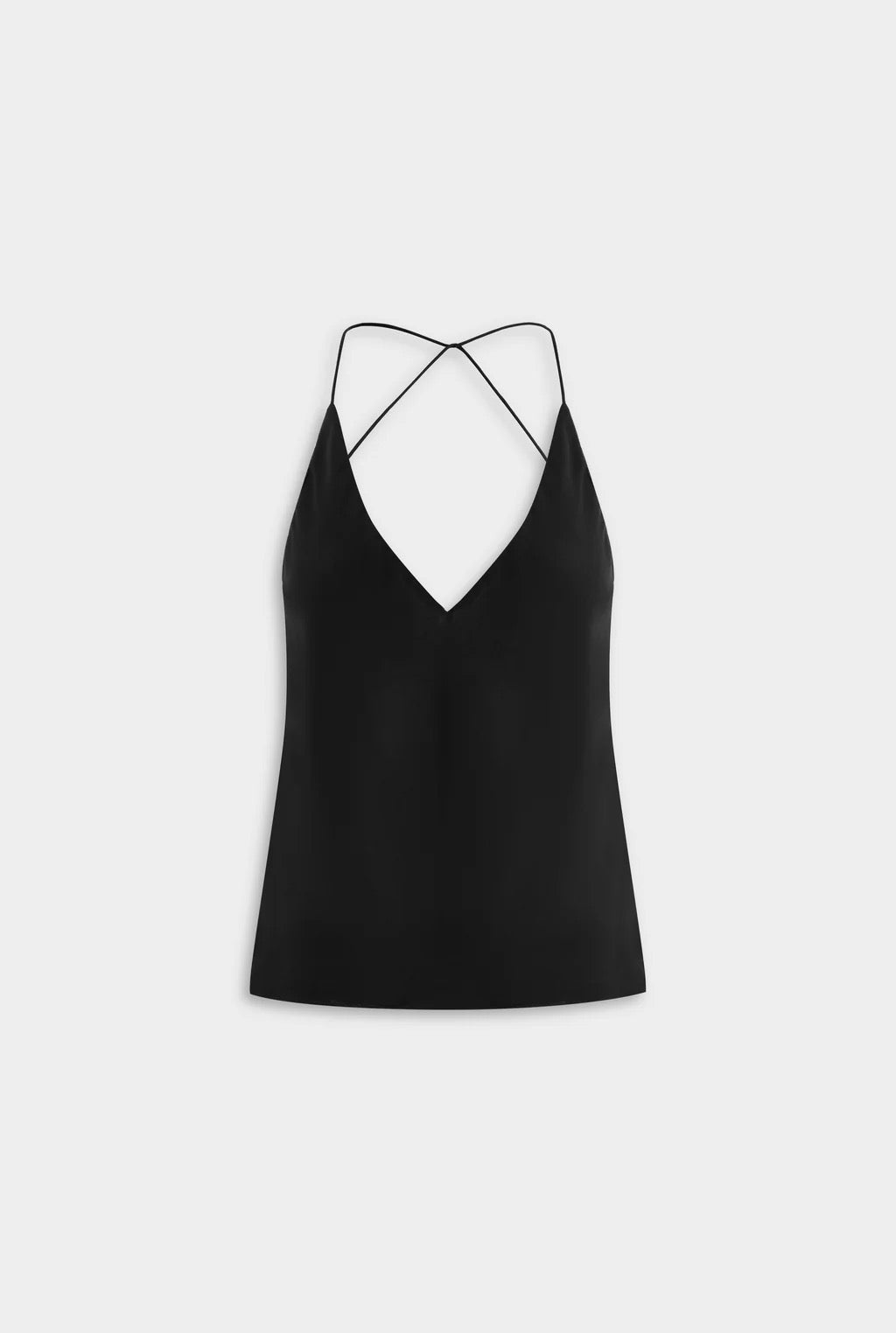 Cross Back Silk Cami