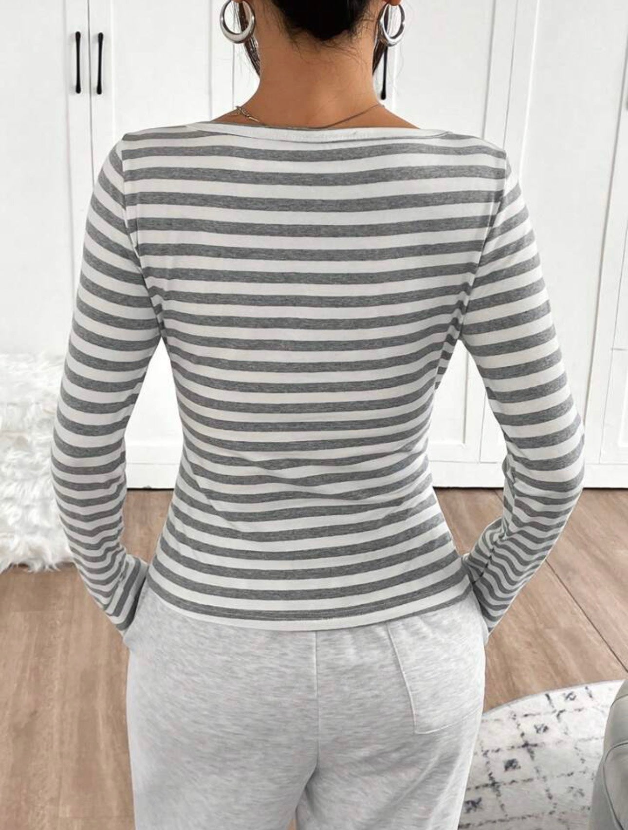 Striped Cotton T-Shirt