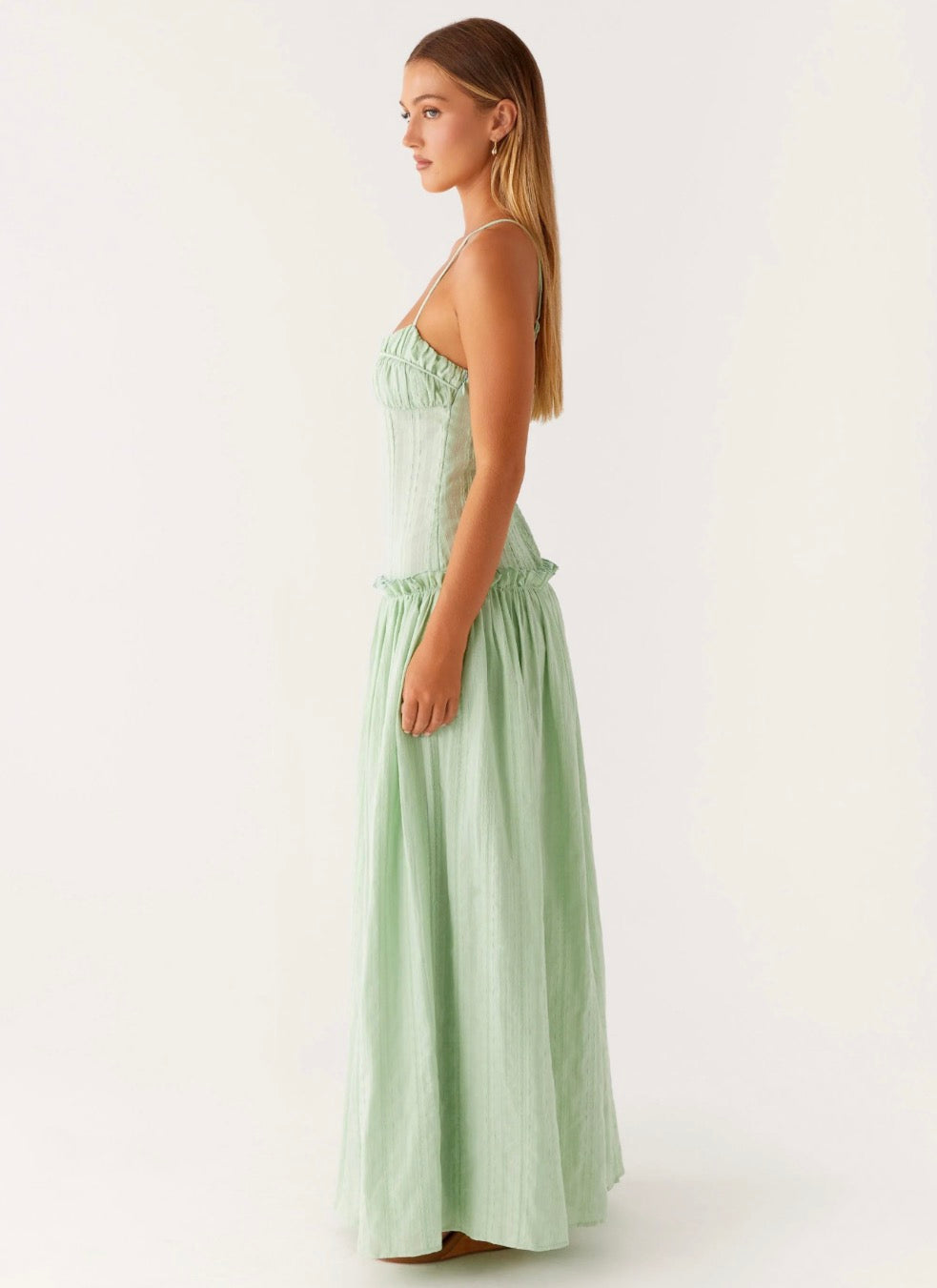 Jacinda Drop Waist Maxi Dress
